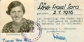 Ausweis von Franzi (Danneberg-)Löw (DÖW 23.347) Ausweis von Franzi (Danneberg-)Löw